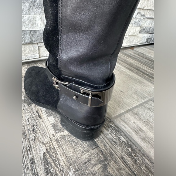 Vince Camuto Jaran leather suede riding boots Size 6.5 - Picture 3 of 16